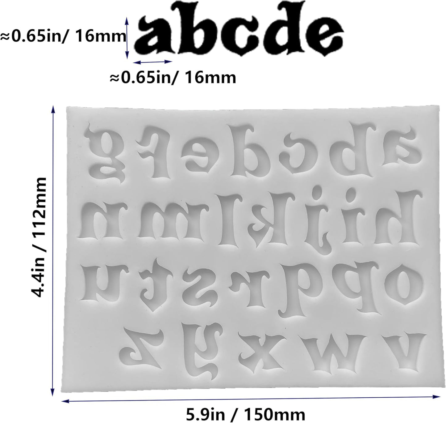3-Piece Halloween Silicone Mold Set: Carousel Curly Letters & Numbers for Various Crafts - Perfect for Fondant Cakes, Chocolate, Resin, Gumpaste & DIY Creations