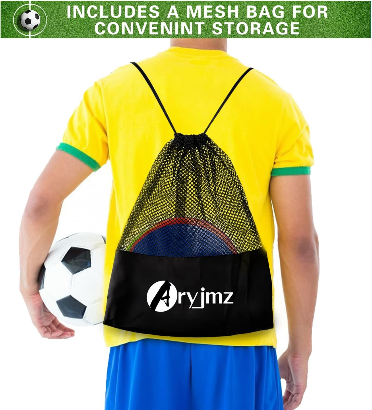 Spot Markers 9 Inch 10 Inch Non Slip Rubber Floor Markers Flat Field Cones Poly Dots for Soccer Basketball Sports Speed Agility Training and Drills