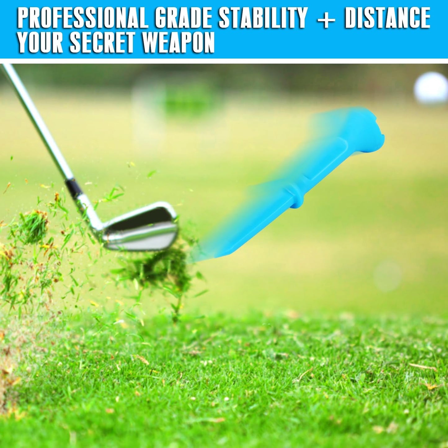 High Perfomance Material Golf Tees, Unbreakable & Stability Professional Golf Tees, Perfect Tee Height at Every Shot Golf Tees