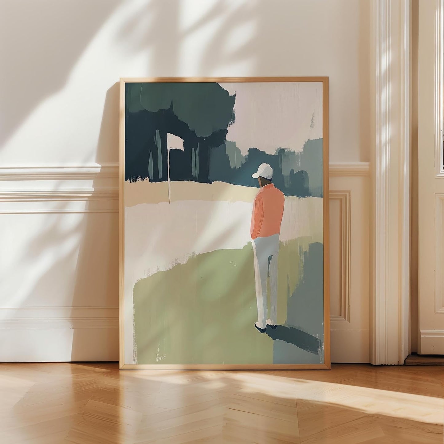 Golf Impressionist Art Print Posters - Premium Giclee Fine Art Prints - Sporty and Sophisticated Home Decor Posters, Golfer Art Prints for Home and Office Decor - Vintage Aesthetic, Ready to Frame