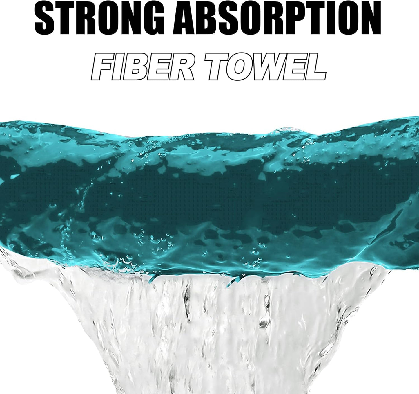 Small Magnetic Golf Towel with Clip, Microfiber Waffle Design - Industrial Strength Magnet for Glof Balls, Golf Bags, Carts Clubs - Green