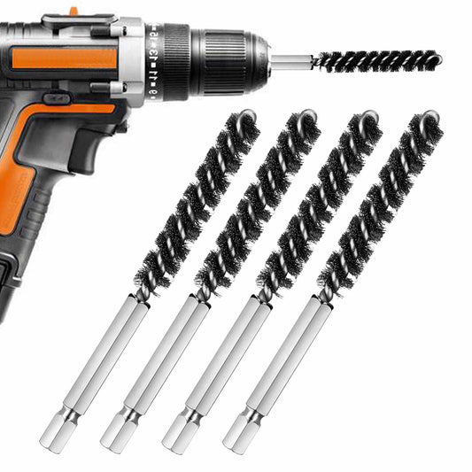Golf Clubs Head Hosel Brush Golf Shaft Ferrules Brush Stainless Steel Bore Brush Wire Brush Cleaning Tool Electric Drill Wire Brush for Wood and Iron (4)