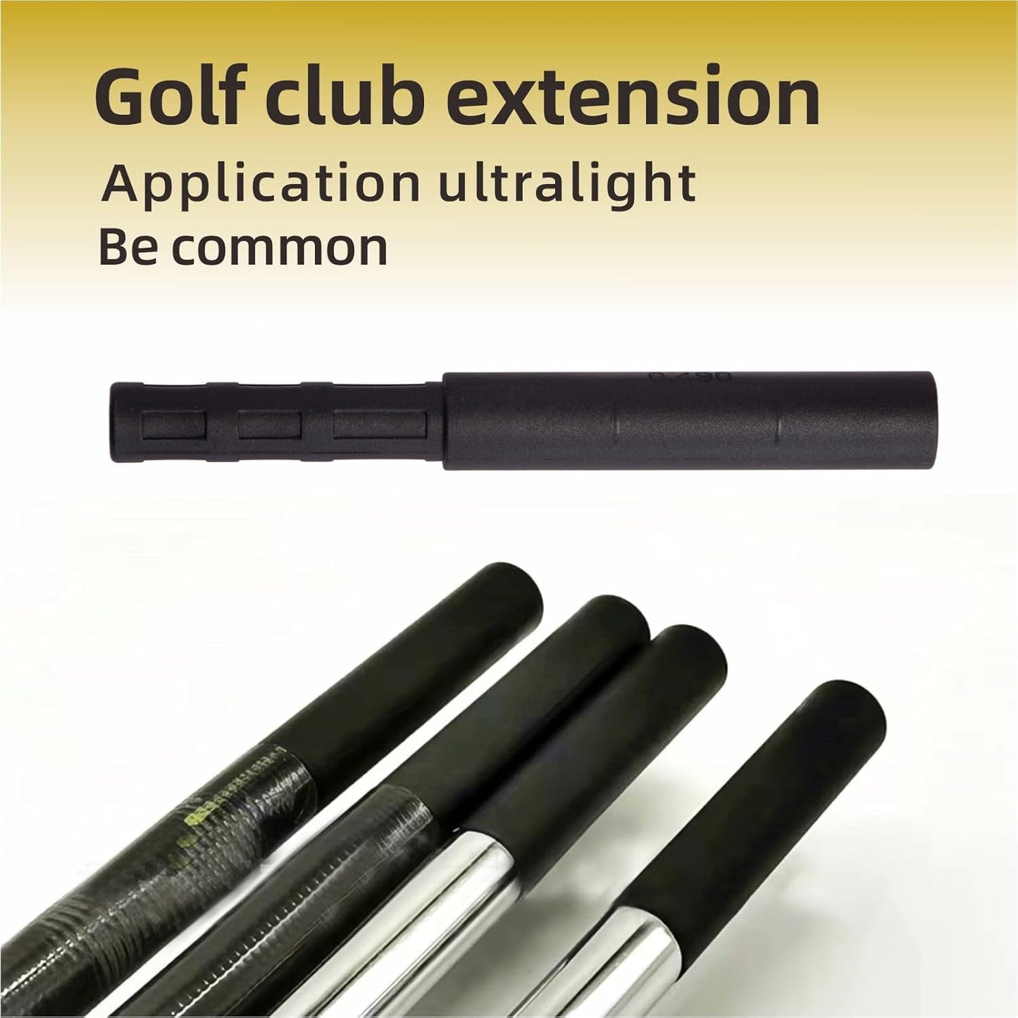 Mariyandh 8 Pcs Golf Club Extension Golf Club Extensions Steel Shaft Putter Shaft Extension for Putter, Iron, and Golf Club Shafts