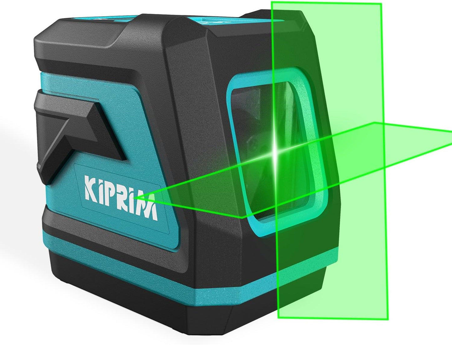 Kiprim Green Laser Level Upgraded LV8 with Enhanced Visibility,Adjustable Brightness,Manual/Self Leveling/Pulse Mode,Batteries and Carrying Pouch Included