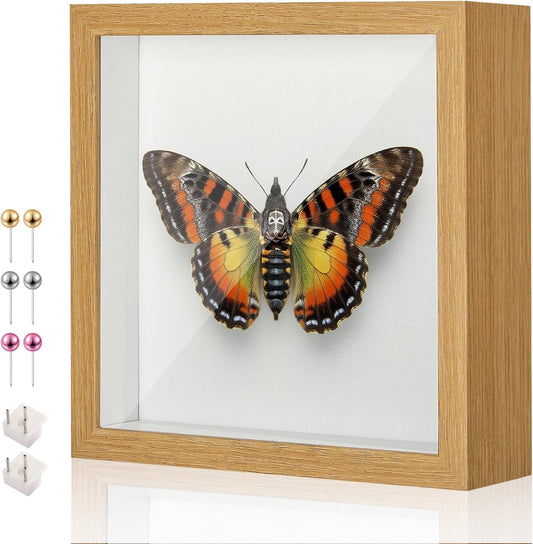 8x8 Shadow Box Display Case Picture Frame with Soft Linen Back,Large Deep Black Shadow Box 8x8 for Flowers Medal Display Case Jersey pet Graduation Memorabilia Baby Ltems Crafts Photos