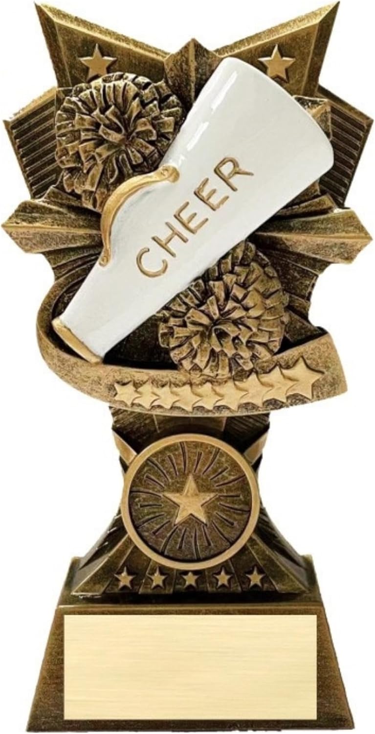 Champion V Sports Trophy Award with Custom Engraving – Recognition Trophy for Kids and Adults Team Awards for Competitions School Sports Student Athletes MVPs Tournaments and Celebrations