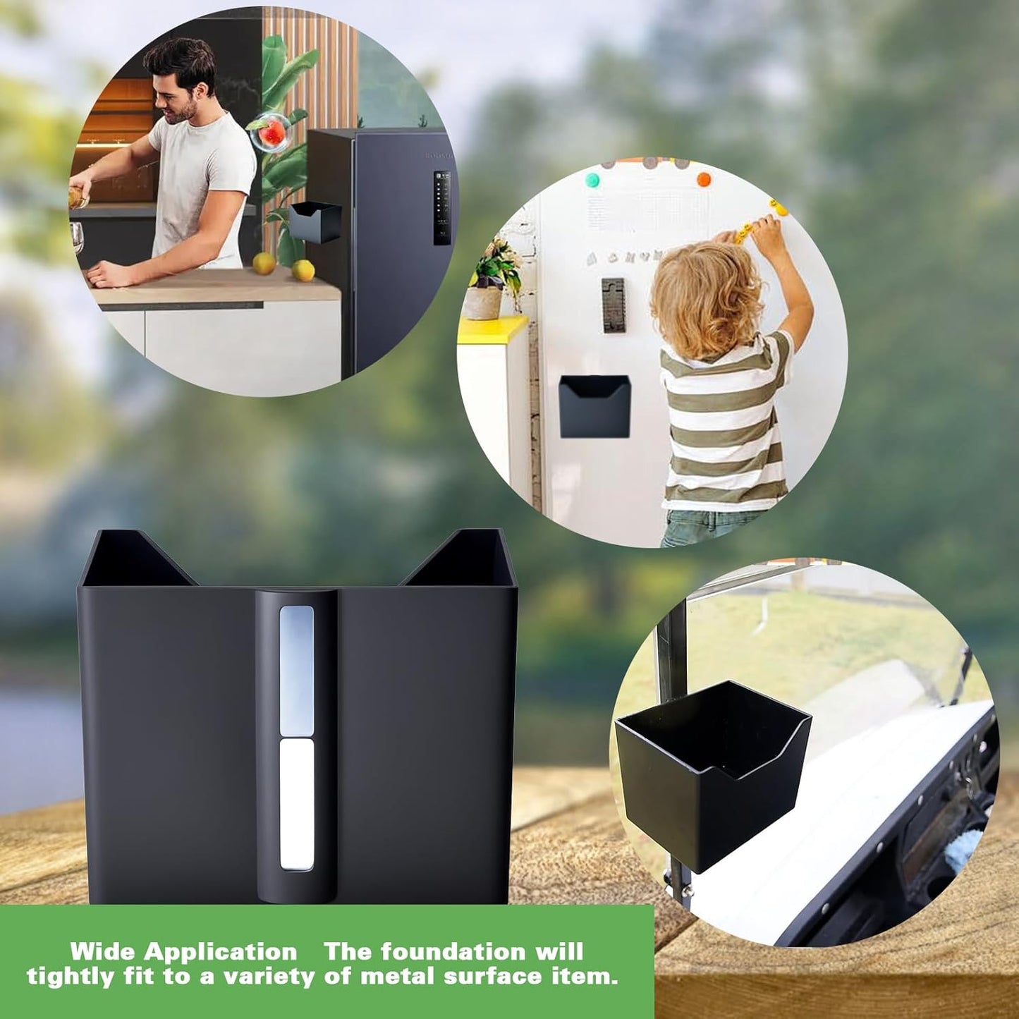 Magnetic Cup Holder, Magnetic Golf Cart Storage Organizer for Golf Cart, Forklifts, Tractors, Trucks, Lawn Mowers, Skid Steers, Buses, Treadmills, Golf Cart Accessories, Metal Surface