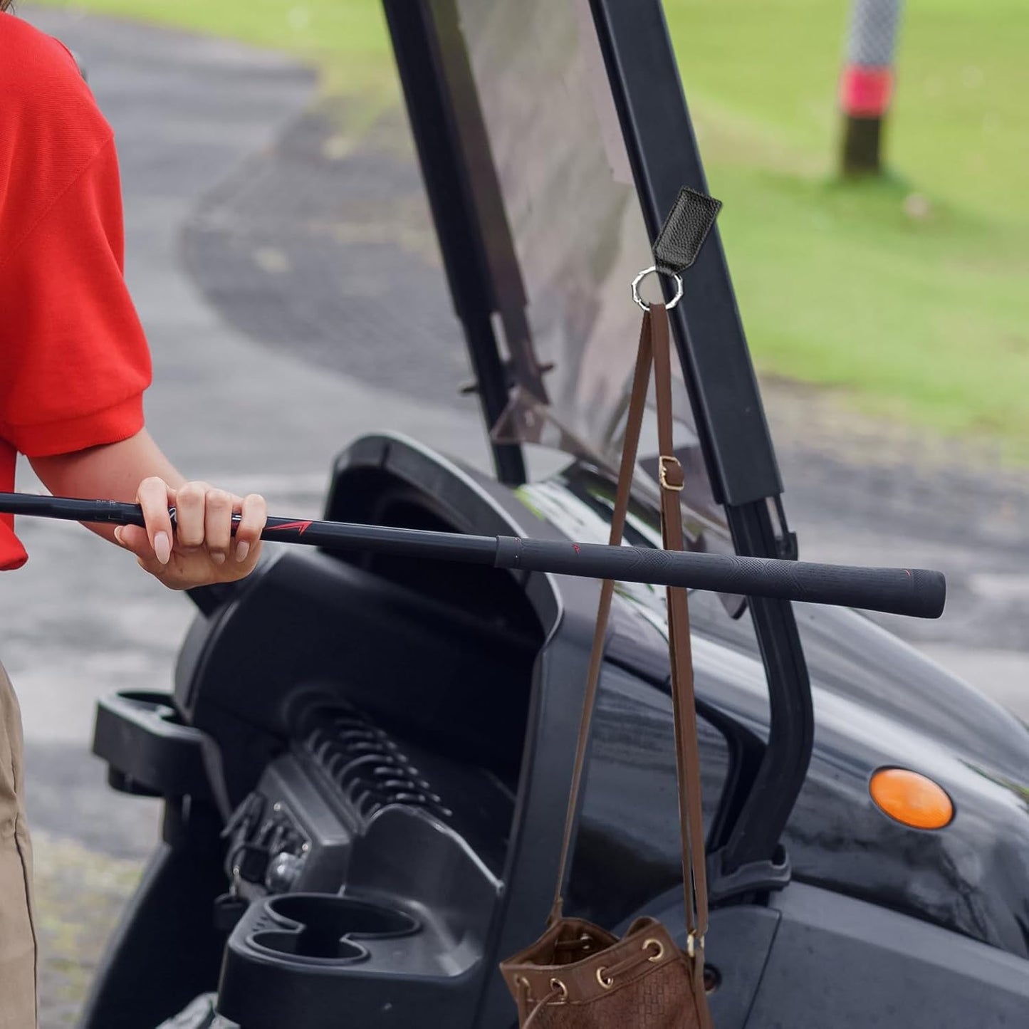 Magnetic Clip for Golf Towel Golf Magnetic Towel Clip Black Magnetic Golf Towel Clip for Golf Bags for Men