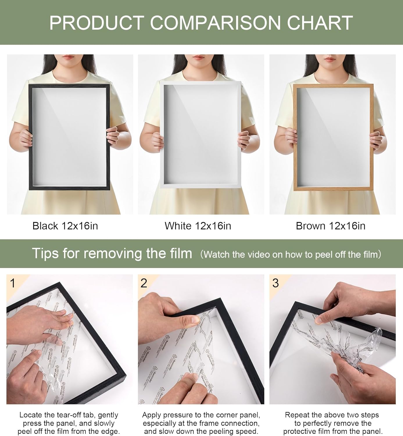 12x16 Shadow Box Display Case Picture Frame with Soft Linen Back, Large Deep Black Shadow Box 12x16 for Flowers Medal Display Case Jersey pet Graduation Memorabilia Baby Ltems Crafts Photos