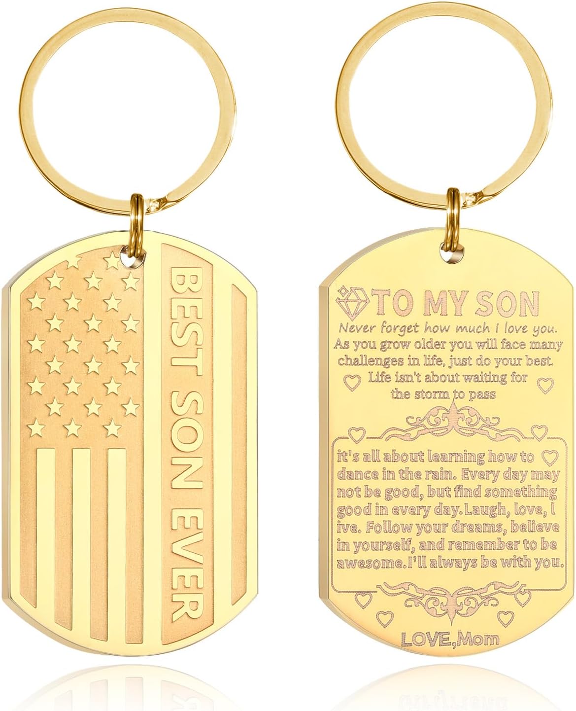 Football/Baseball/Soccer/Basketball Keychain for Men First Communion Baptism Confirmation Mens Gifts