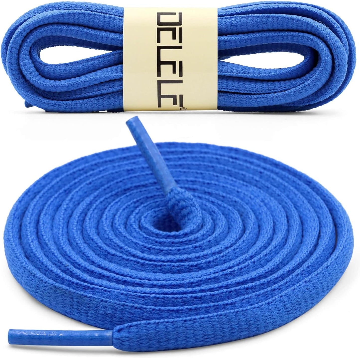 DELELE 2Pair Oval Shoes laces 42 Colors Half Round 1/4" Athletic ShoeLaces for Sport/Running Shoes Shoe Strings