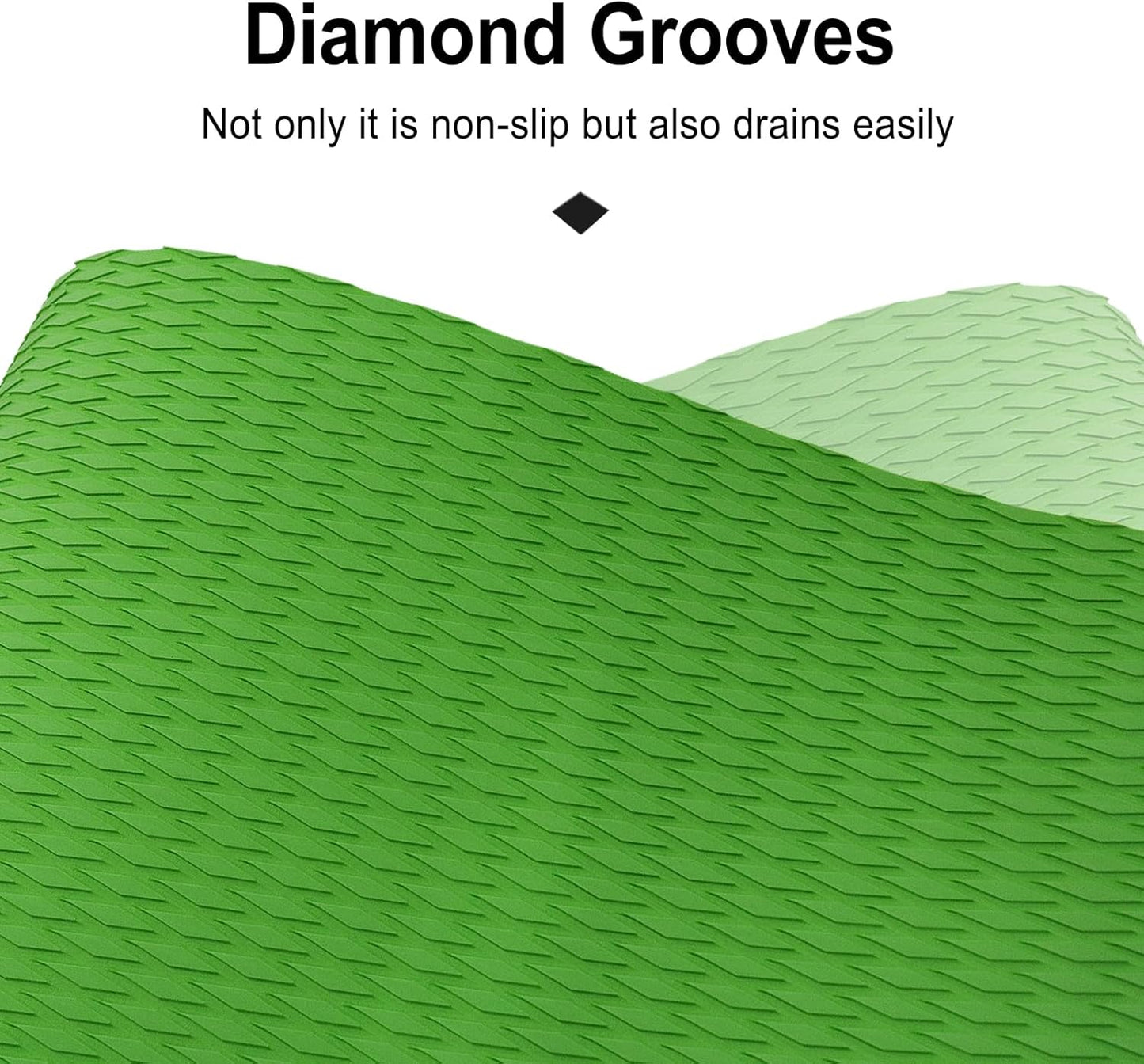 HZshark EVA Foam Boat Decking Sheet Universal DIY Surfboard Traction Pad Non-Slip Grip Mat Trimmable Sheet for Kayak RV Yacht Pool Skateboard Skimboard Step Green Yellow Orange Blue Dark Grey Black