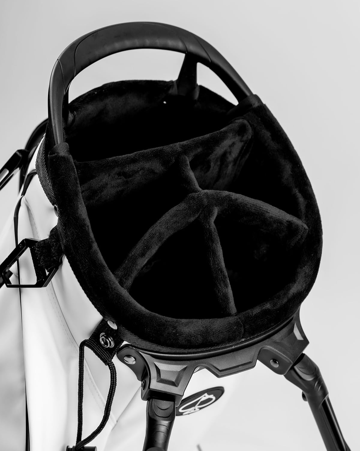 Pins & Aces Player Preferred Golf Bag - Premium Design, Lightweight Golf Bag with Stand - Velvet-Lined 5-Way Club Divider System