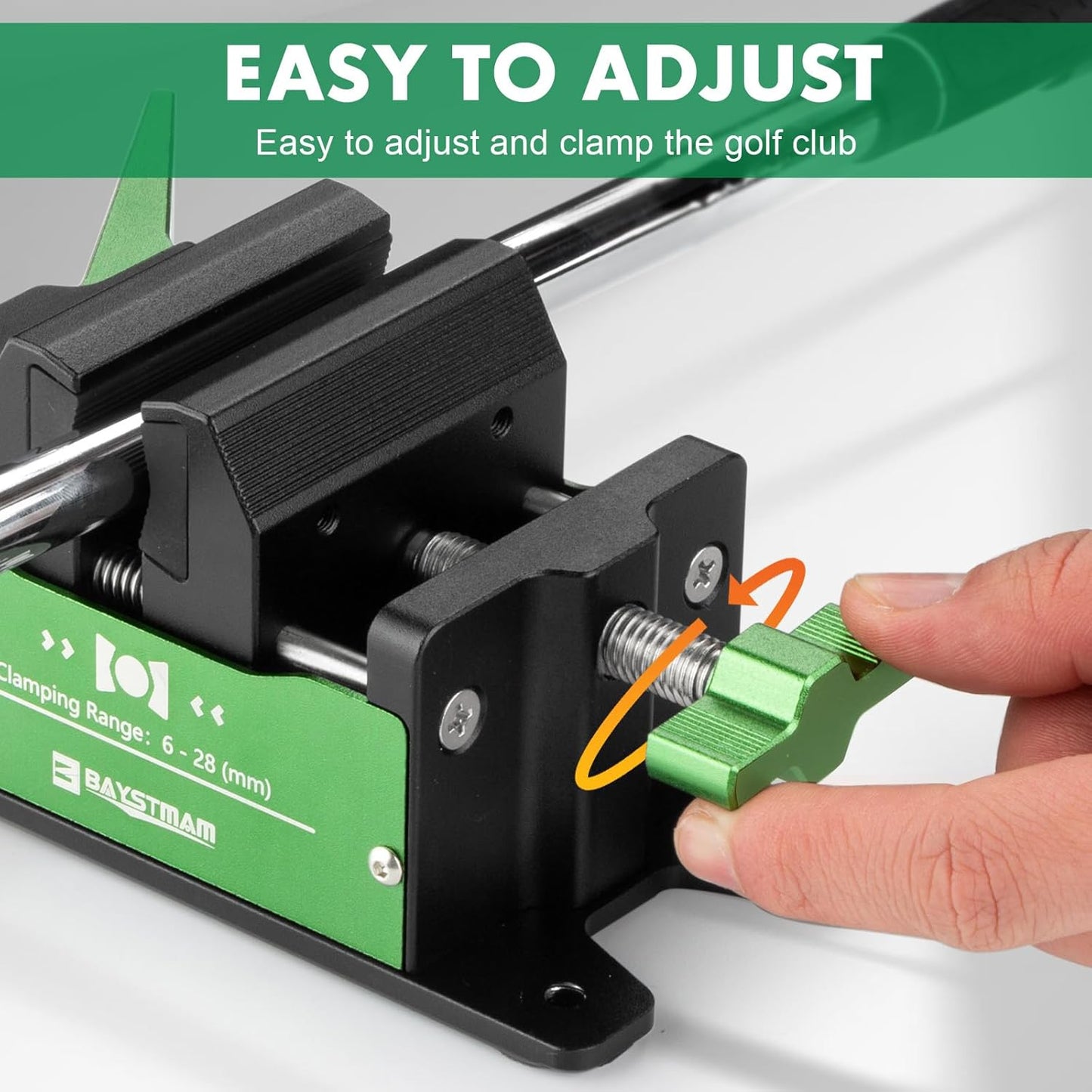 Golf Club Regripping Pro Kit Aluminum Vise Clamp Quick Release Golf Shaft Vice Home Vise Clamp Golf Grip Kit Removal Tool