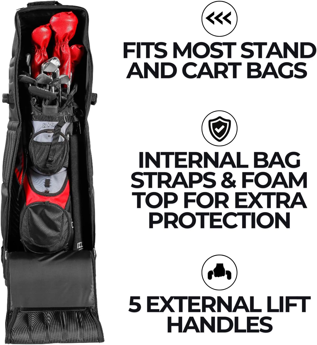 Izzo High Roller Golf Club Travel Cover