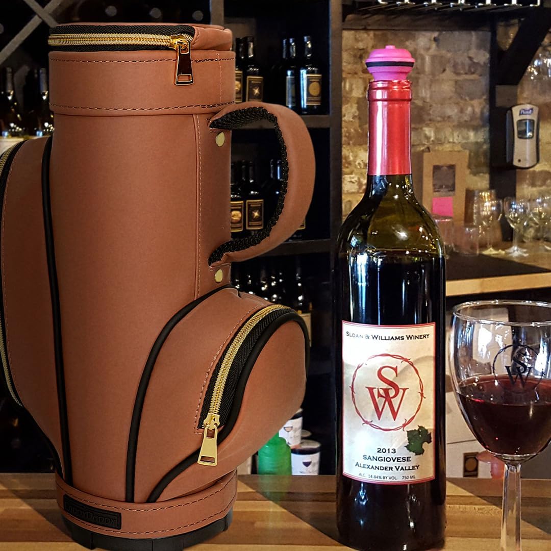 Caddydaddy Golf Bag Cooler - Gifts for Golfers, Essential Golf Accessories for Men, Premium Golf Gifts, Ideal for Keeping Drinks Cold, Versatile Picnic Chiller Cooler for On-The-Go Convenience