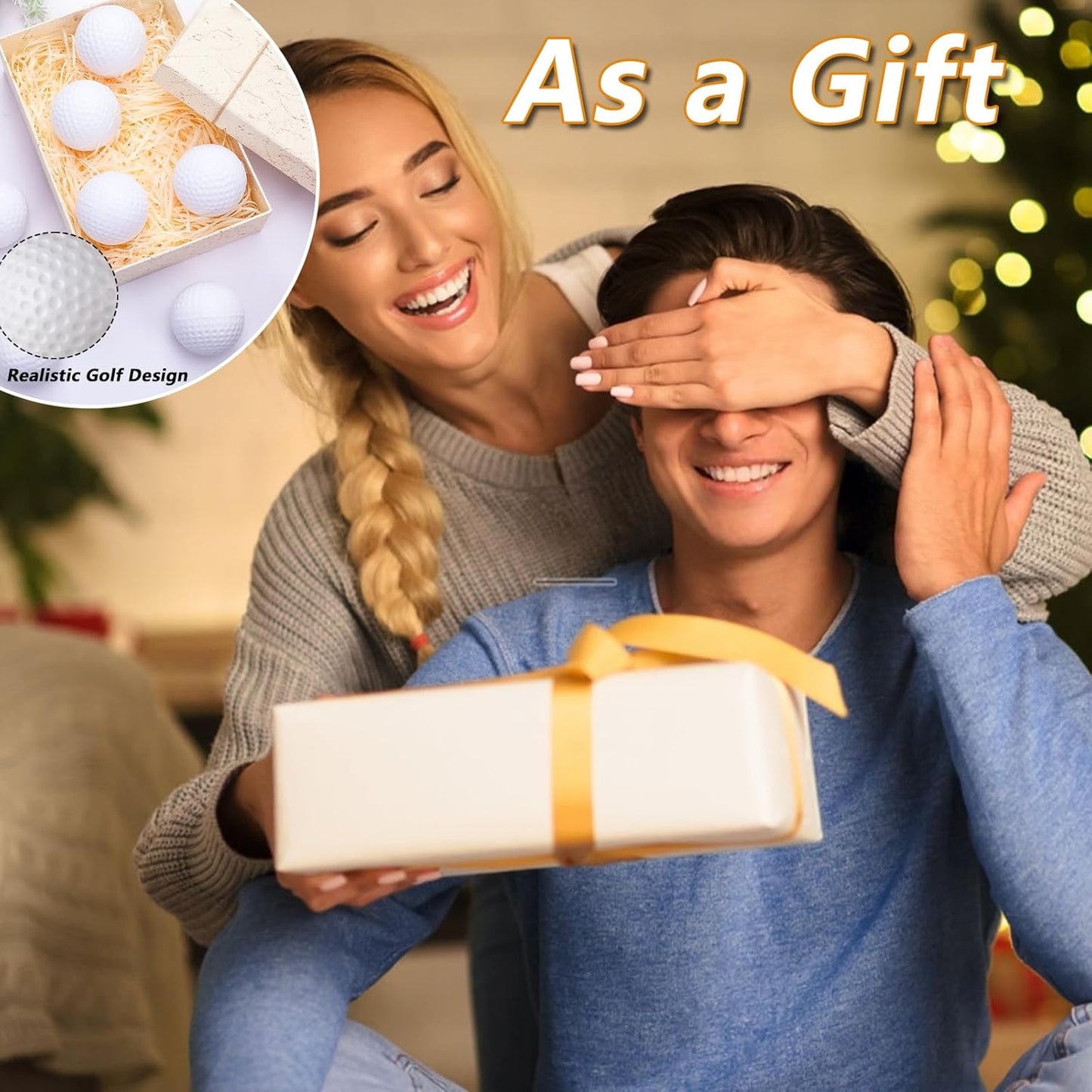 30 Pcs Golf Stress Balls Bulk 2.5 Inch Foam Golf Squeeze Anxiety Ball Stress Relief Sports Practice Ball Gift for Party Favors Carnival Reward Supplies Indoor Outdoor (with Storage Bag)