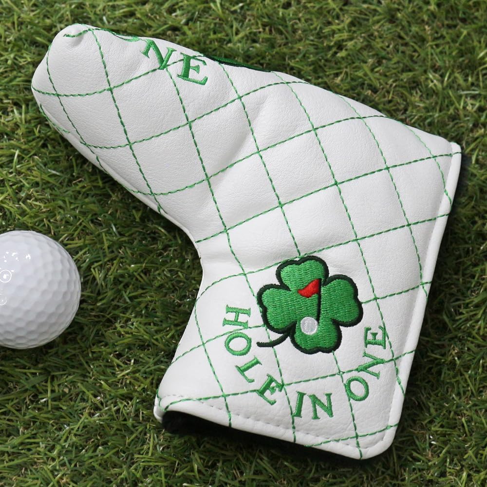 Golf Head Covers Blade Putter Cover Headcover Magnetic Closure Embroidered Fit for Most Brands Scotty Cameron Odyssey Blade Taylormade Ping ect.