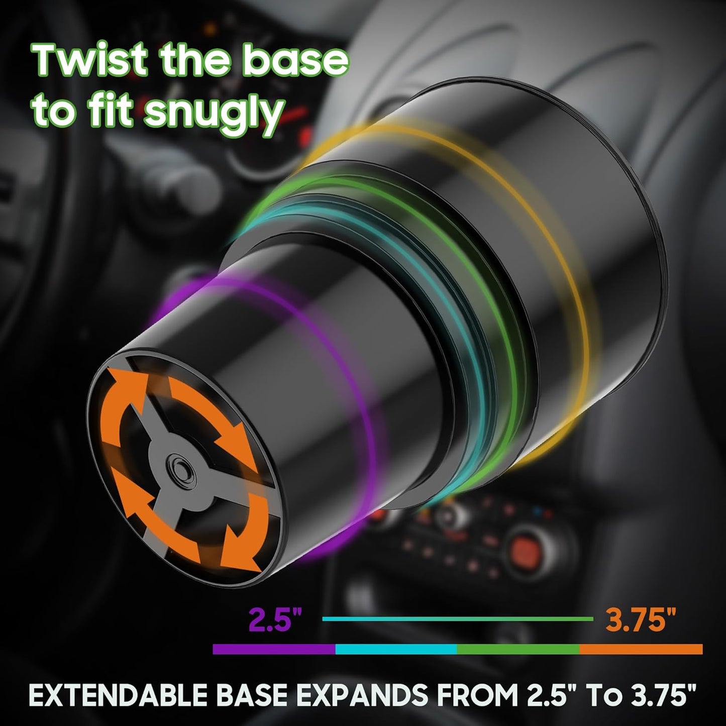 10L0L Golf Cart Heater Propane Cup Holder (NOT Heater Included) for EZGO for Club Car for Yamaha, Replacement Drink Holder Loading for 16.4 oz Portable Propane Heater Camping Gas Cylinder