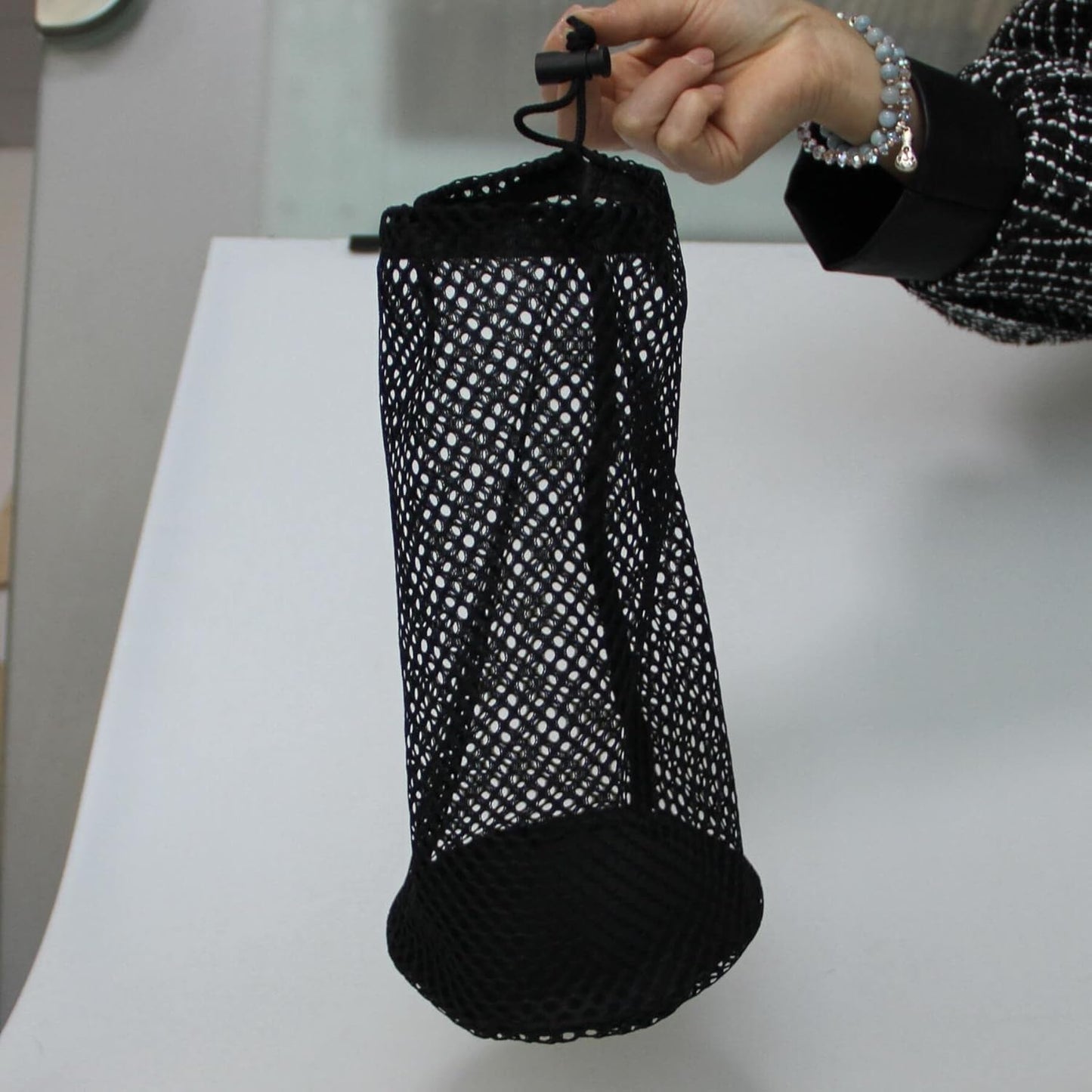 2Pcs Golf Ball & Pickleballs Mesh Bag, Golf Balls Mesh Bag Sack, Multi-Purpose Net Pouch, Fit for Table Tennis Balls, Kids Toys Storage, Diving