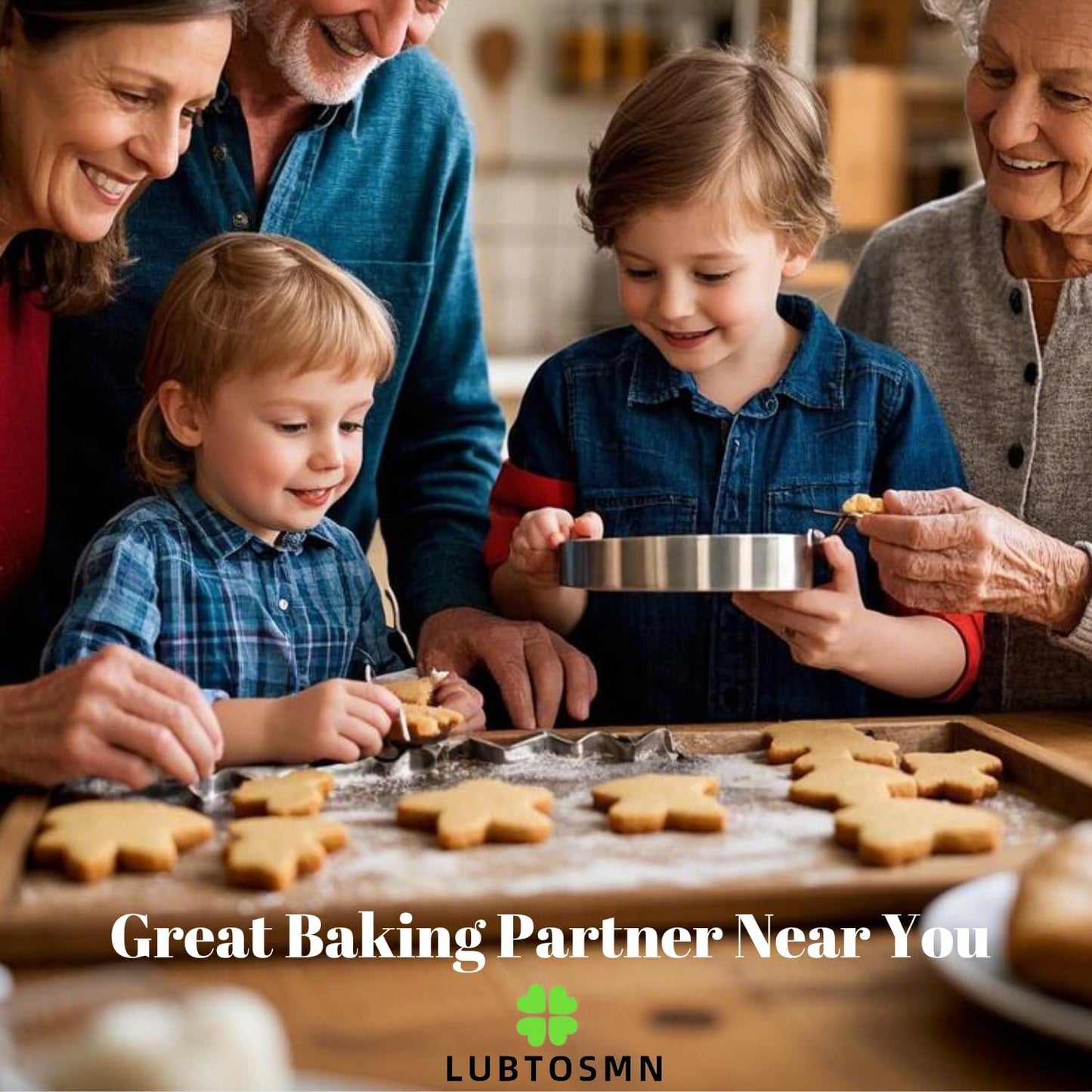 Mini Number Cookie Cutter Set with Dough Scraper&Chopper-8 Piece-1.6 Inch-Number 0-8-Birthday Cookie Cutter Shape for Baking-Stainless Steel Kitchen Utensil