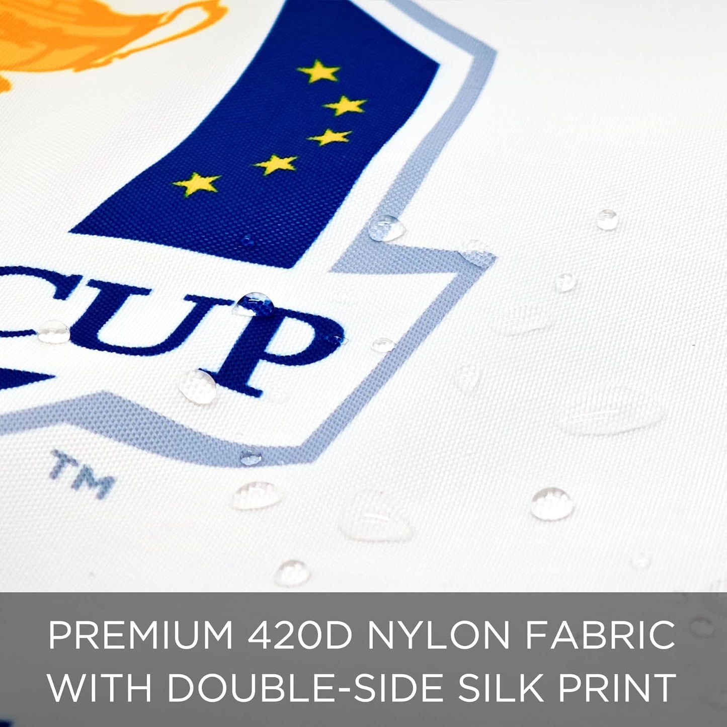 Standard Golf Flag The Ryder 2025, Tube Insert, 14x20 Inch 420D Nylon Dual-Sided Silk-Screen, Ideal for Practice Putting Green, Driving Range, Course, Club, 1-Pack