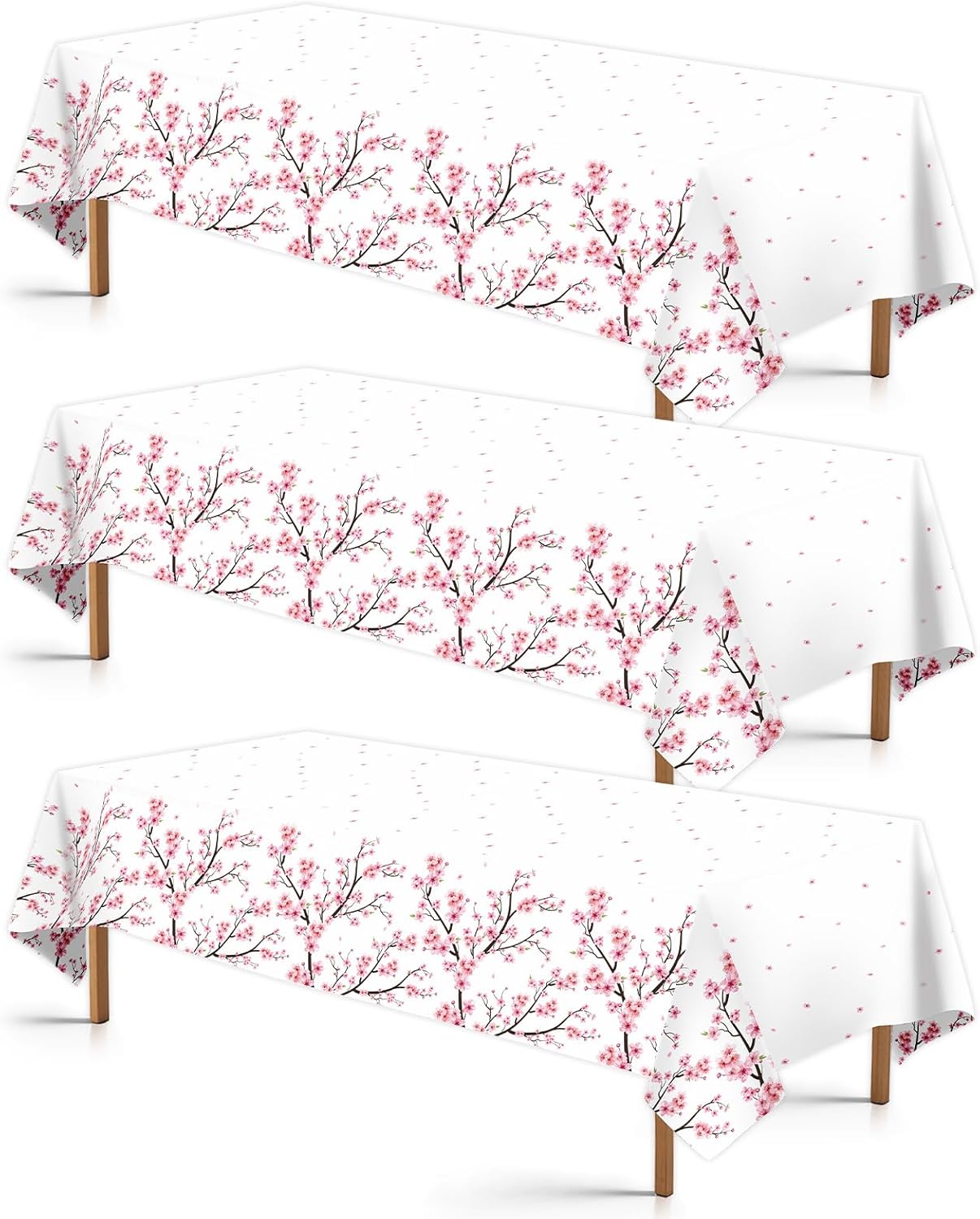Grencian Cherry Plastic Tablecloth