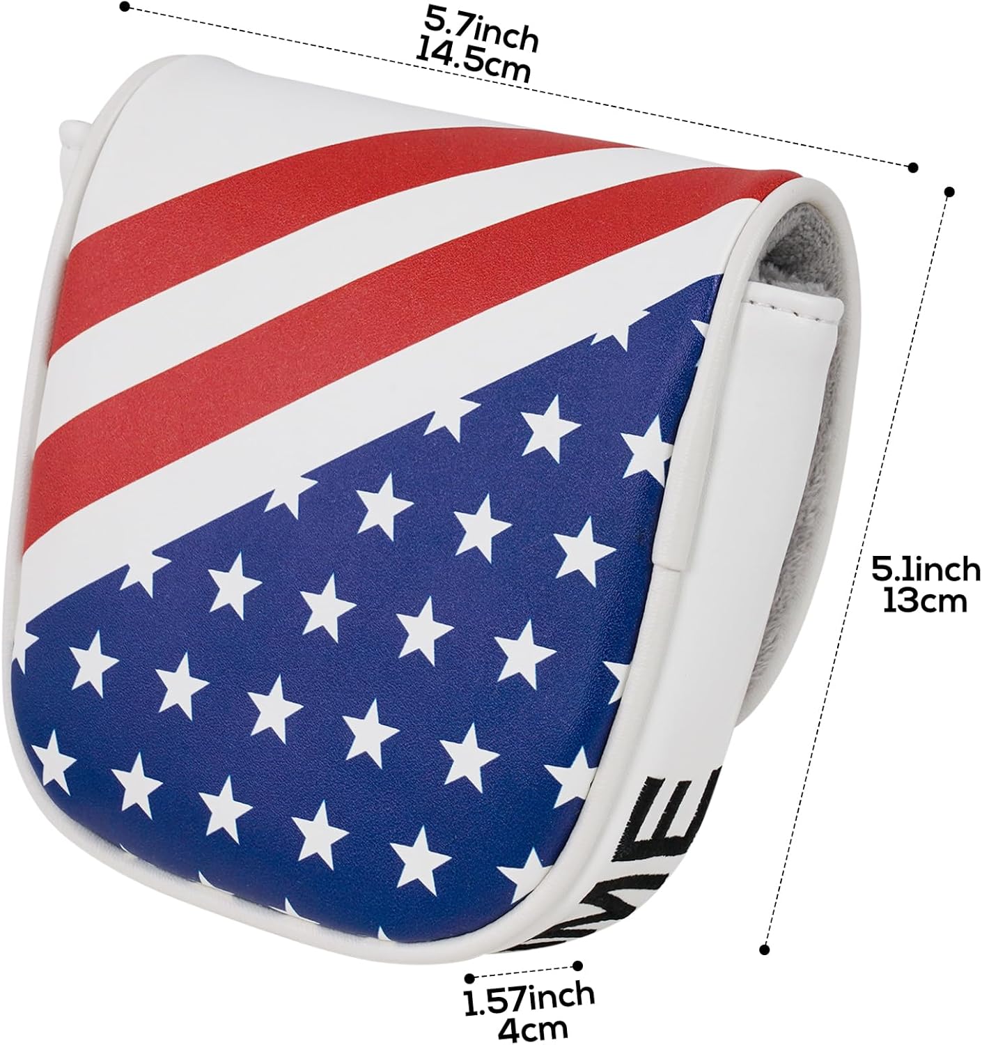 CRAFTSMAN GOLF USA America Mallet Blade Putter Cover Headcover for Scotty Cameron Odyssey LAB