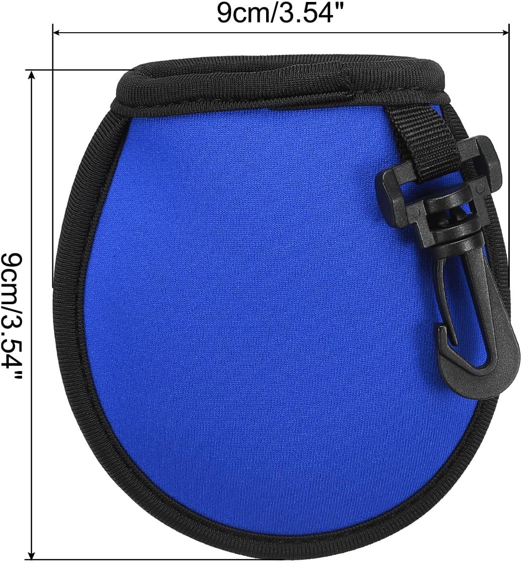 PATIKIL Golf Ball Washer Pouch, Portable Golf Balls Cleaner Pocket Bag with Hanging Clip for Women Golf Exercise