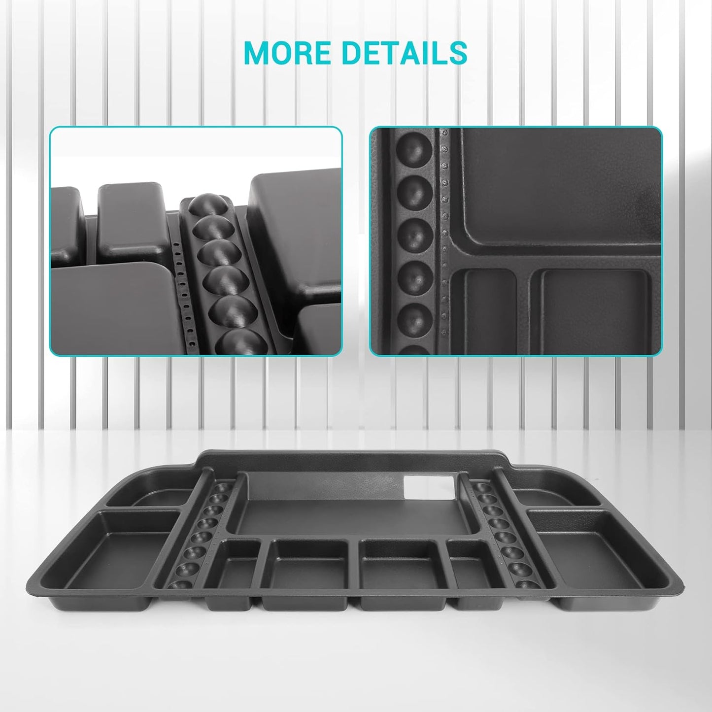 10L0L Golf Cart Under Seat Storage Tray Fits EZGO TXT, RXV, Club Car DS, Club Car Precedent, Yamaha G29, Electric Vehicle with Original Trojan Battery Underseat Organizer Container Holder Plate