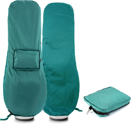 Golf Bag Travel Rain Cover,Golf Bag Rain Cover,Premium Waterproof Lightweight Foldable Easy-clean Durabale Dustproof Protection Traveling Club Covers Airplane Carts Travel Universal Fit