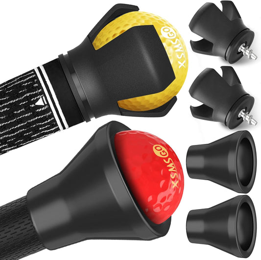 4pcs Golf Ball Retriever,Quick-Install Golf Ball Picker Upper Tool,Durable Golf Ball Grabber for Putter and Swing Handle Golf Accessories (Picker Upper)