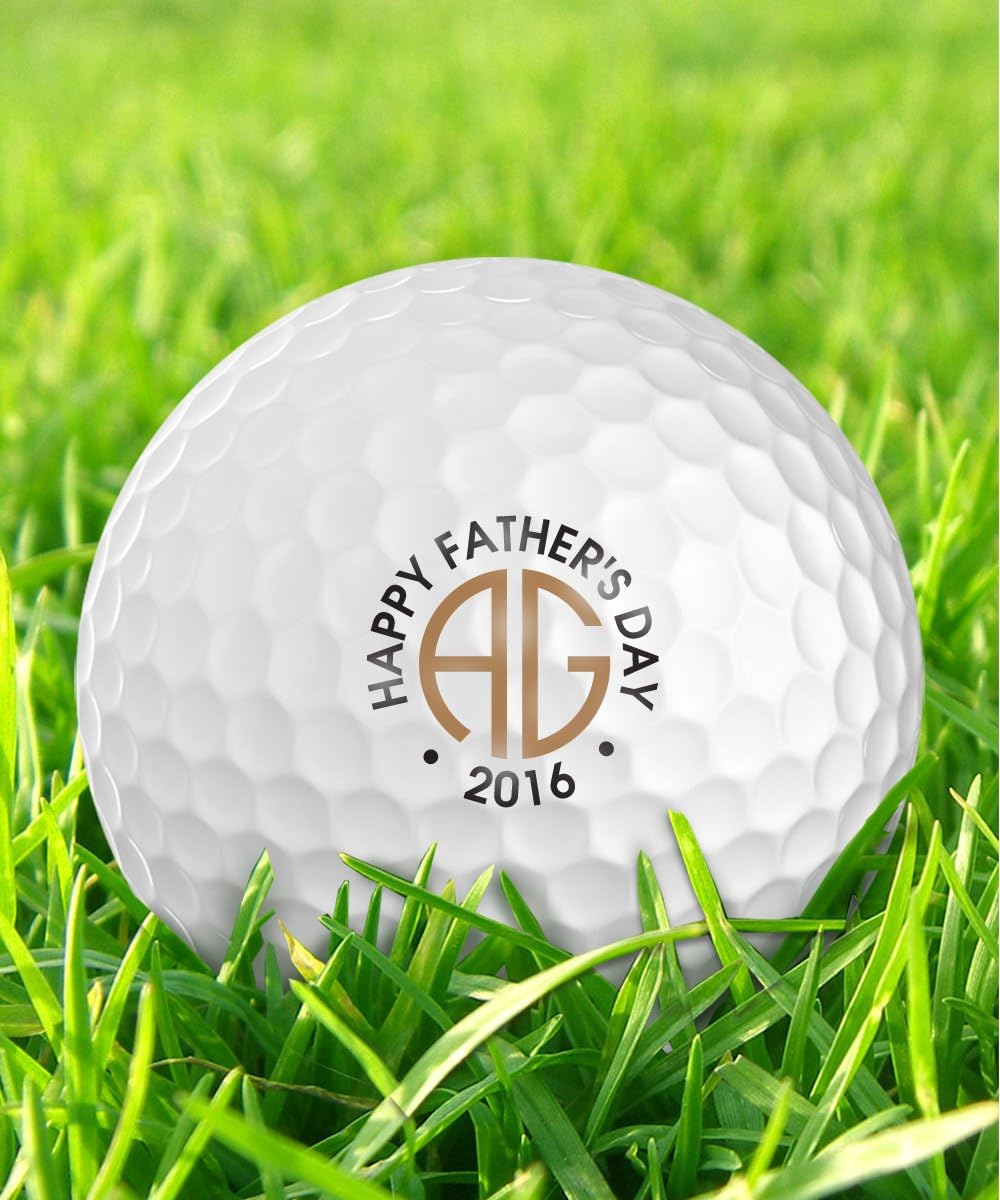 Infusion Personalized Logo Golf Balls - Custom Monogrammed (12 Balls)