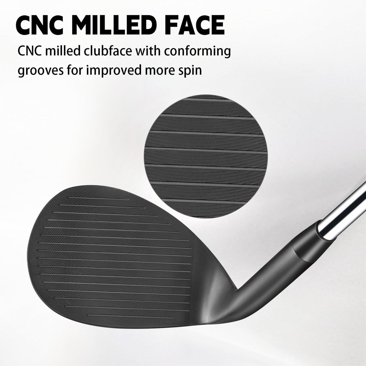 Forged Golf Wedge Set for Men or Individual 48/50/52/54/56/58/60/68/70/72 Degree RH Gap Wedge Sand Wedge Easily Escape from Bunker,Milled Face for More Spin