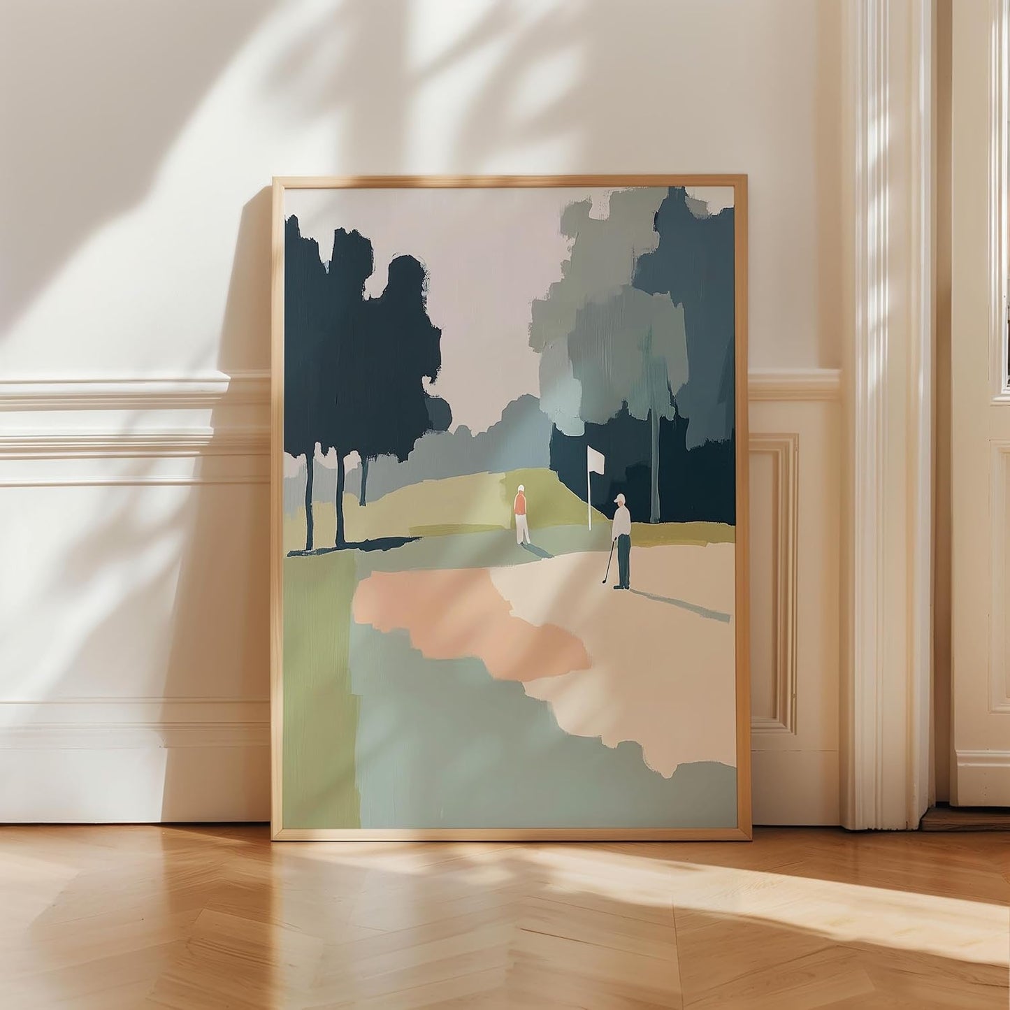 Golf Impressionist Art Print Posters - Premium Giclee Fine Art Prints - Sporty and Sophisticated Home Decor Posters, Golfer Art Prints for Home and Office Decor - Vintage Aesthetic, Ready to Frame