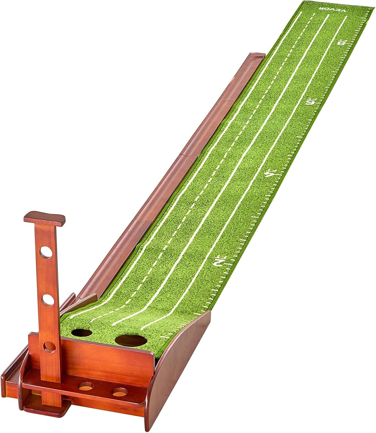 VEVOR Golf Putting Mat, Putting Green Indoor, Putting Matt for Indoors, Sports Spin n Putt Golf Game, Perfect Practice Putting Mat, Golf Putting Mats Practice Auto-Ball Return