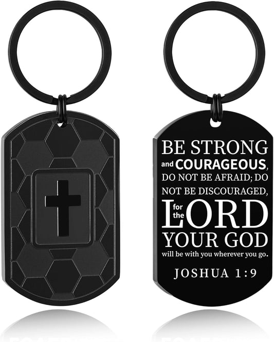Football/Baseball/Soccer/Basketball Keychain for Men First Communion Baptism Confirmation Mens Gifts