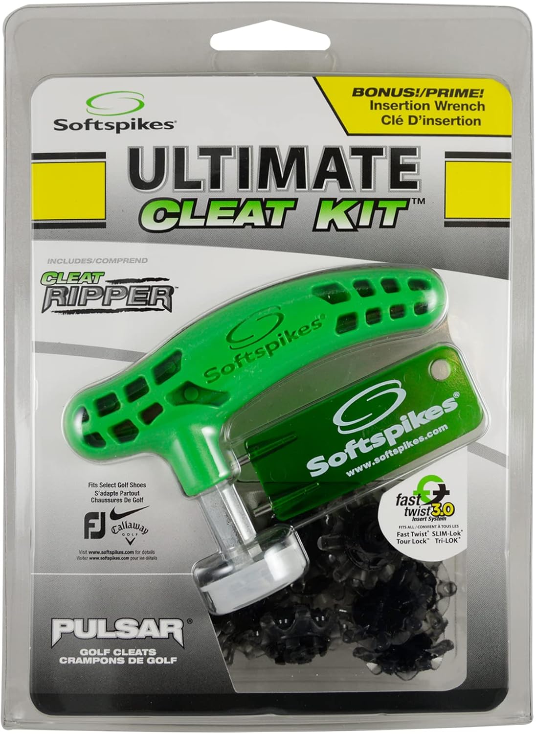 Softspikes Pulsar Fast Twist 3.0 Ultimate Cleat Kit