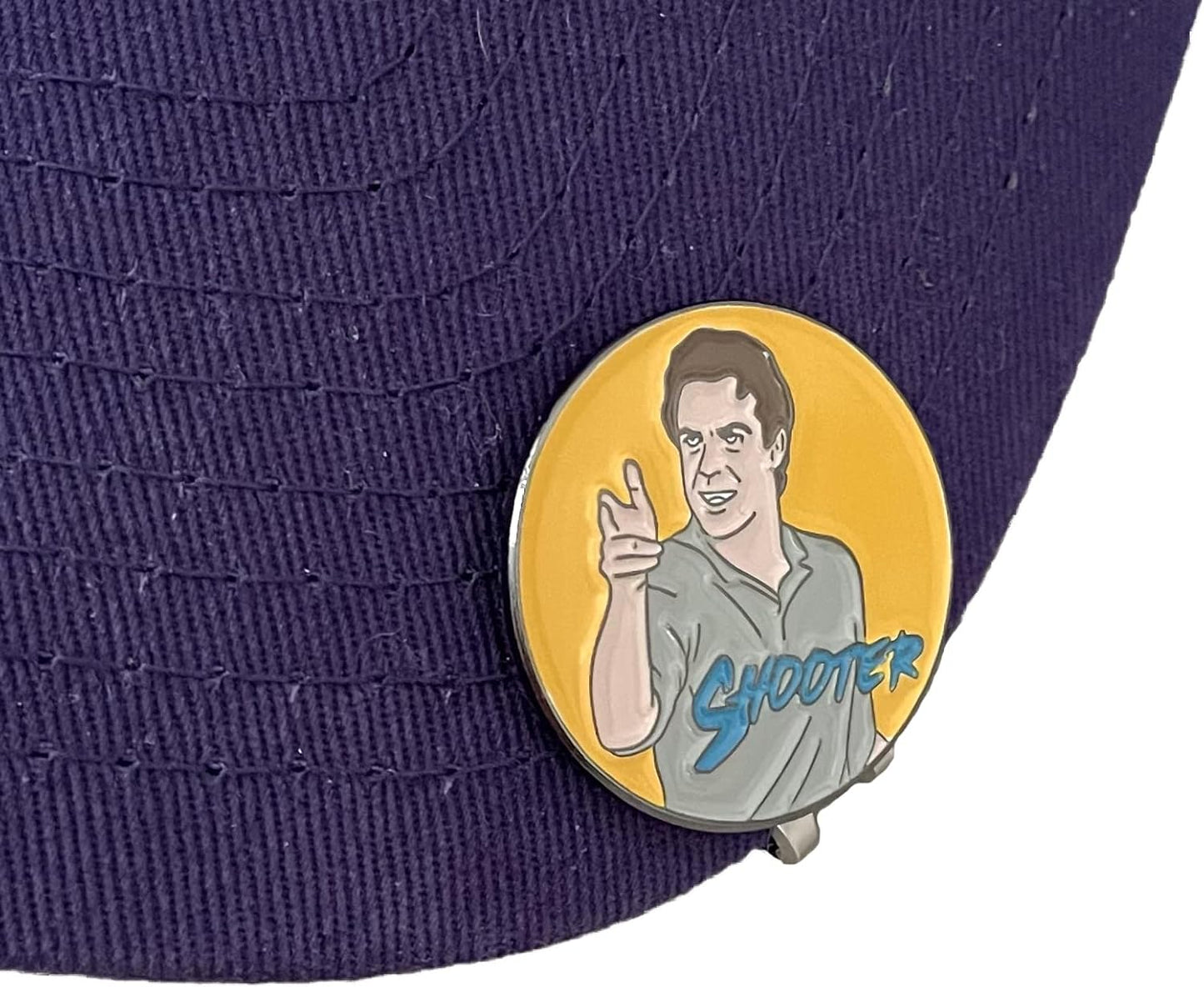 Balanced Co. Funny Golf Hat Clip with Enamel Magnetic Ball Marker