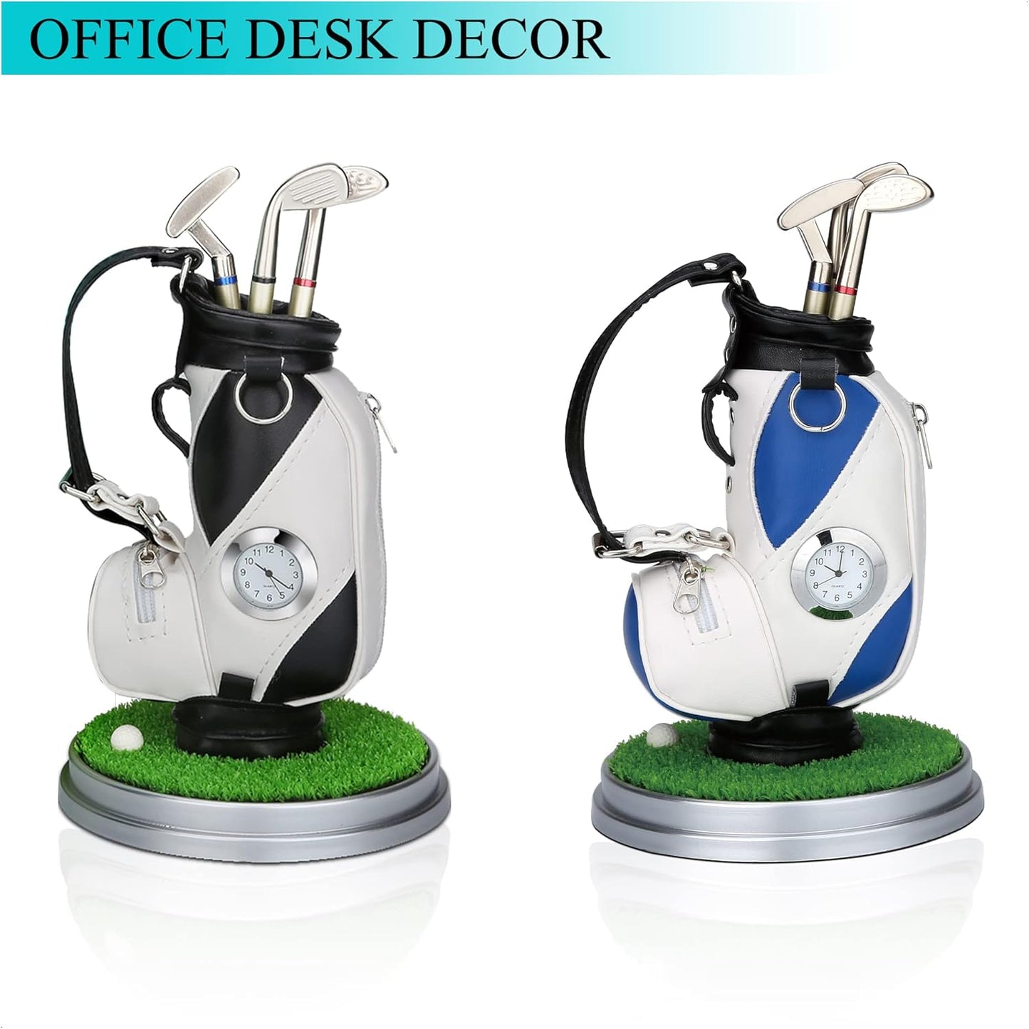 10L0L Golf Pen Holder Office Desk Decor Cool Unique Gift - Best Choice for Golf Love