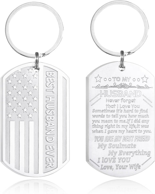 Football/Baseball/Soccer/Basketball Keychain for Men First Communion Baptism Confirmation Mens Gifts