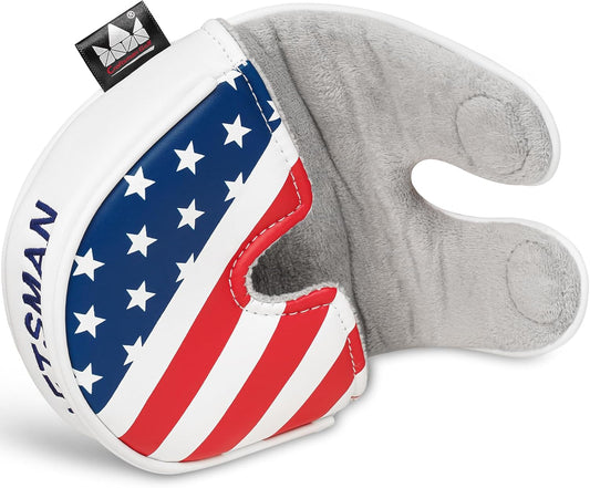 CRAFTSMAN GOLF USA America Mallet Blade Putter Cover Headcover for Scotty Cameron Odyssey LAB