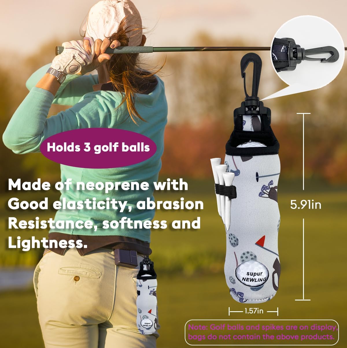 Golf Club Cleaning Kit 5-in-1 Golf Accessories Kits Must Have Golf Accessories Best Golf Club Gifts for Men Women