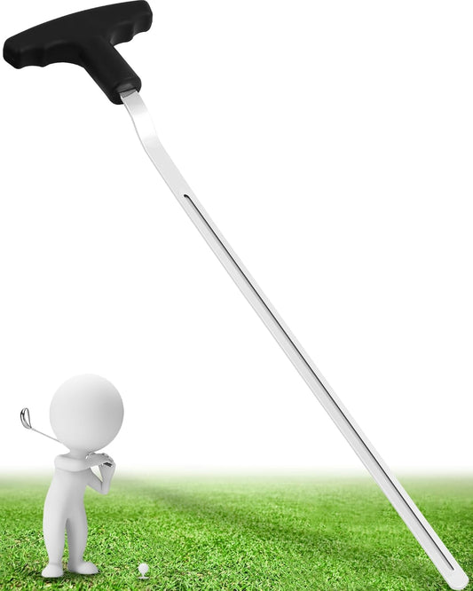 Golf Grip Removal Tool, 12.2" V-Groove Golf Grip Remover Saver Gripping Tool Standard Length Swinging Golf Grip Remover Kit