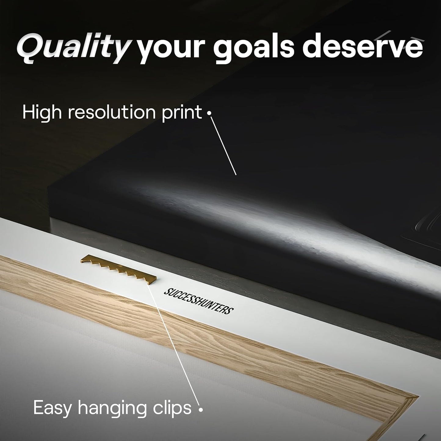 Motivational Wall Art for Office, Super Car Art Canvas, Inspirational Automotive Decor for Mustang Sportscar Lovers, Motivational Wall Decor for Office and Home, Inspiring Car Poster (30 X 15 in)