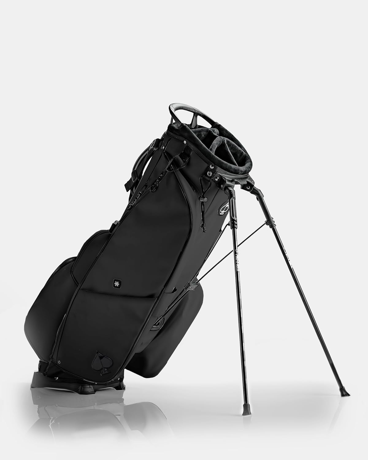 Pins & Aces Player Preferred Golf Bag - Premium Design, Lightweight Golf Bag with Stand - Velvet-Lined 5-Way Club Divider System