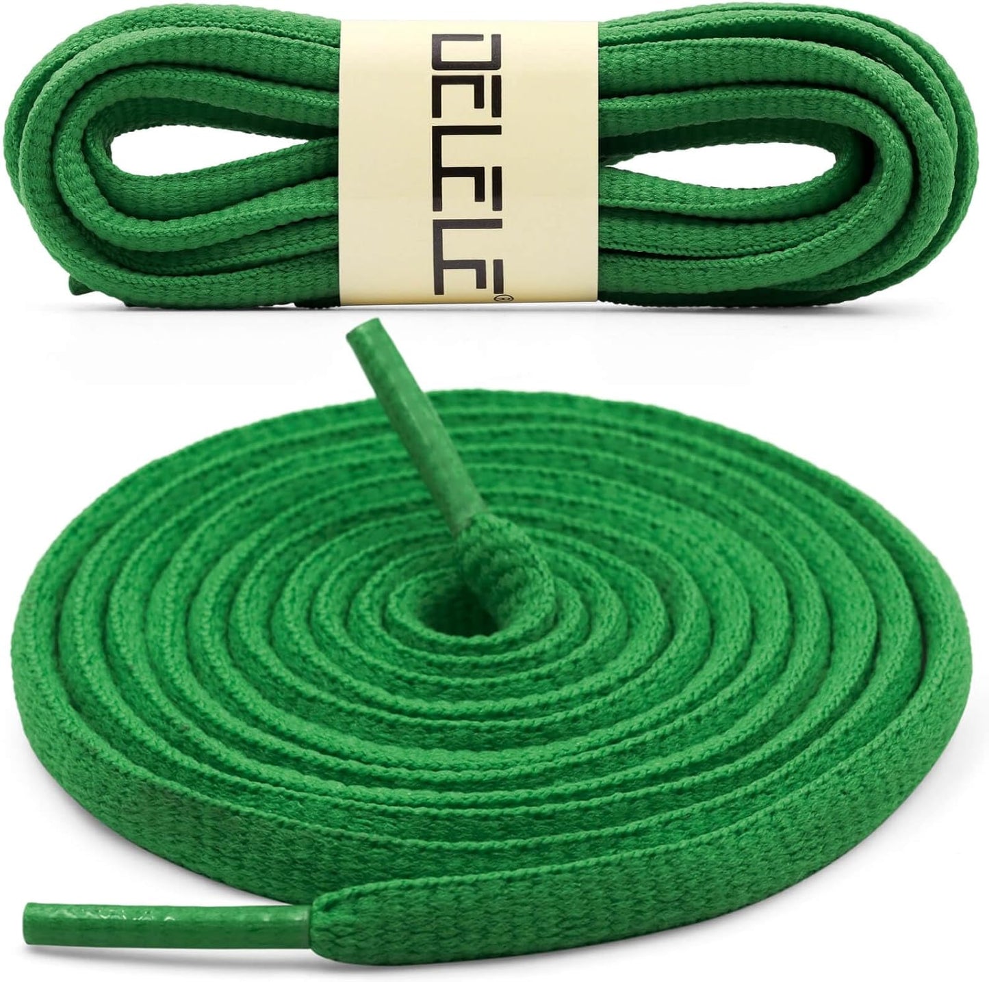 DELELE 2Pair Oval Shoes laces 42 Colors Half Round 1/4" Athletic ShoeLaces for Sport/Running Shoes Shoe Strings