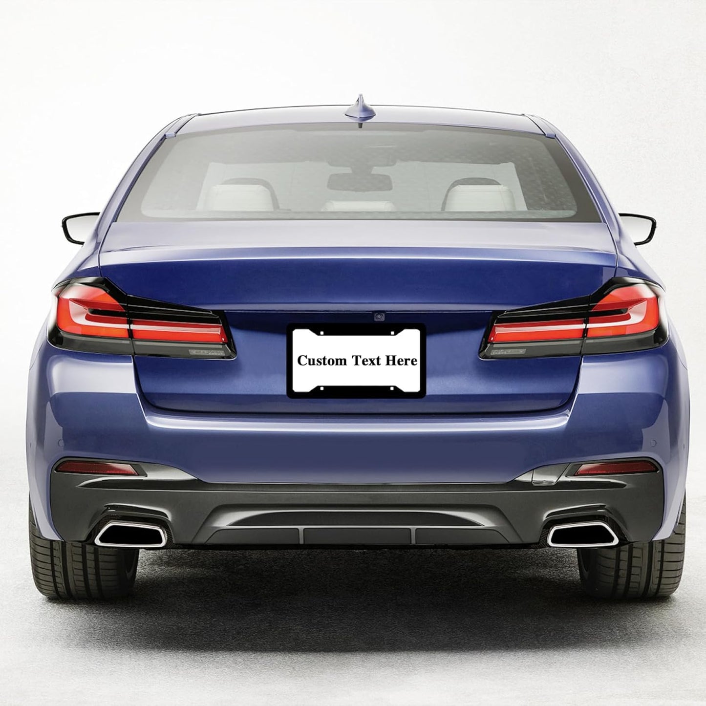 Personalized License Plate Frame, Custom License Plate Frames with Text Photo Logo，Customized Car Tag Frames for Women Men with Screw Caps,12"x6"