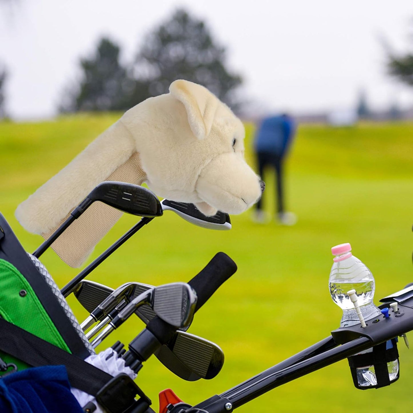 Headcovers Lab Driver Headcover Dog Golf Club Head Covers Funny Golf Club Covers Animals Plush Driver Headcover Gift for Men Women