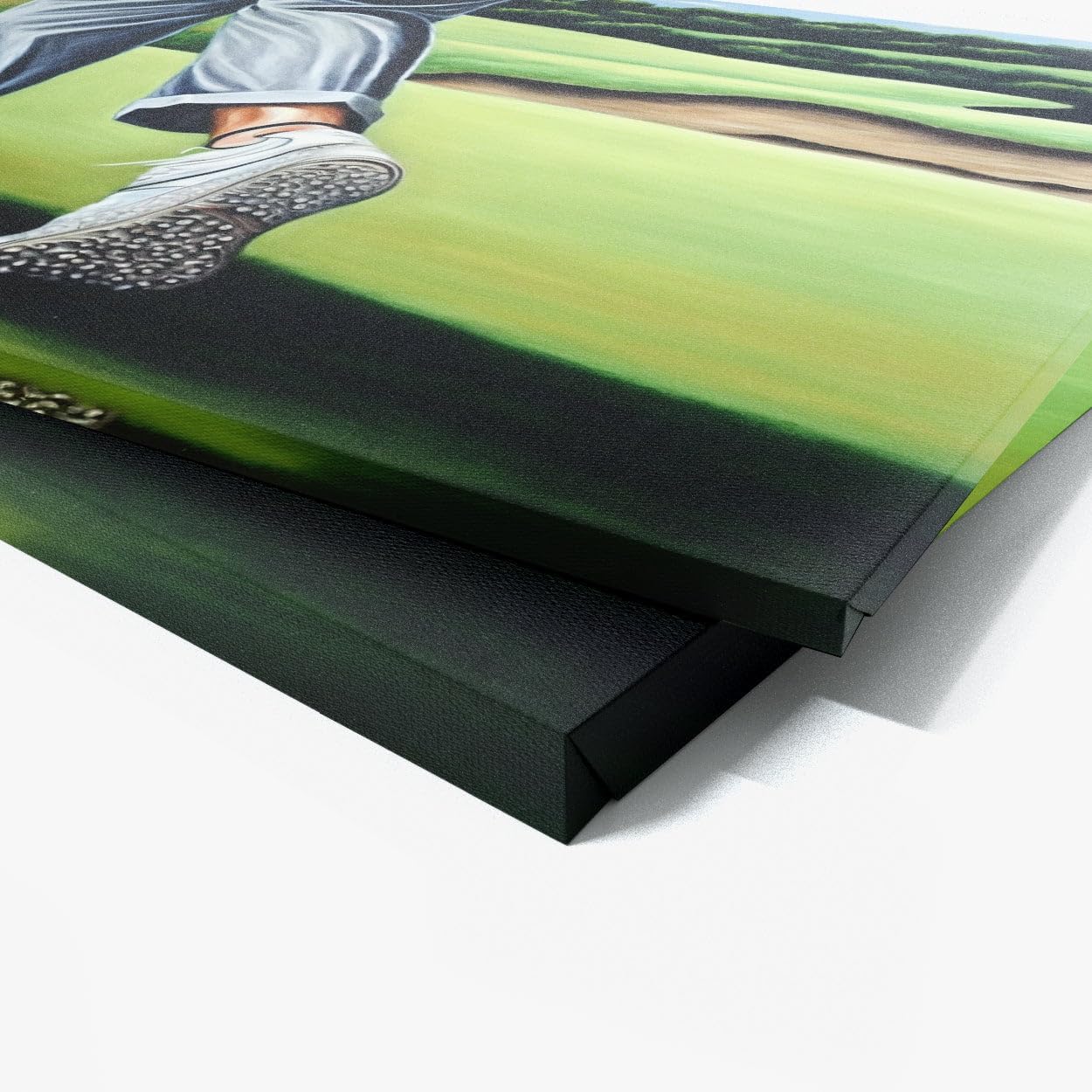 Sense Canvas Golf Scene 18 Canvas Art - Home Decor Wall Art Print Poster Painting Medium 24x18 / 1.5"